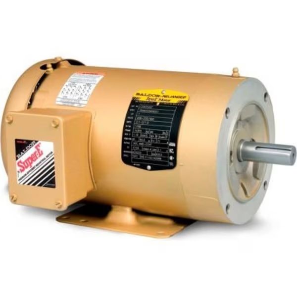 Baldor-Reliance 3-Phase Motor, CEM3714T-5, 10 HP, 1770 RPM, 215TC Frame, C-Face Mount, TEFC, 575 Volts, Baldor-Reliance, Mfr#: CEM3714T-5